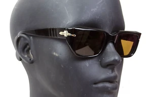 Elegant Persol 6155 Slim Fit Sunglasses Italy Genuine 60s Unisex 45-15 135 MM - Picture 1 of 23