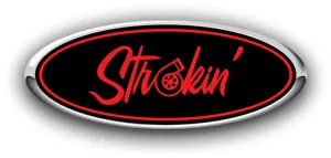 Ford F250-F350 2008-2016 Power Strokin recubrimiento superpuesto negro/rojo solamente trasero - Imagen 1 de 1