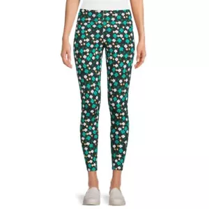 No Boundaries Juniors’ St. Patrick’s Day Leggings Green Shamrock Medium (7-9) - Picture 1 of 4