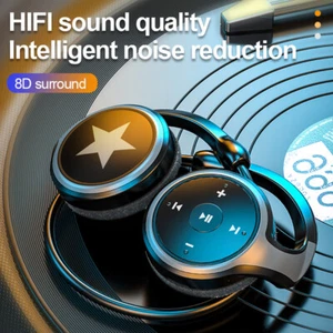 Wireless Bluetooth 5.0 Sports Earphones Hi-Fi Stereo Running Headphones Headset - Picture 1 of 14