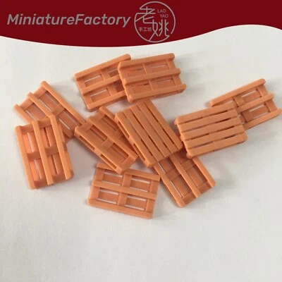 SSMODEL 1:76 OO Gauge Wood Pallet 10pcs Railroads Scenery Miniatures Factory - Image 1 of 4