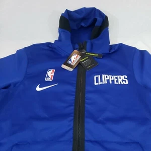 Los Angeles Clippers blau Nike Authentic Showtime Therma Flex Hoodie mit durchgehendem Reißverschluss S - Bild 1 von 10