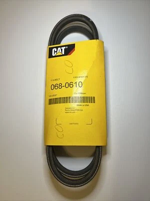 CAT BELT 068-0610 CATERPILLAR cinturón en V sin engranajes OEM NUEVO Foto 1 de 4