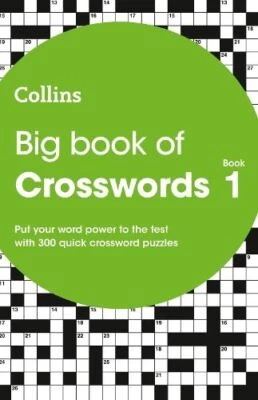 HARPERCOLLINS PUBLISHERS Collins Big Book of Crosswords Book 1, Collins Puzzles, New, Pap