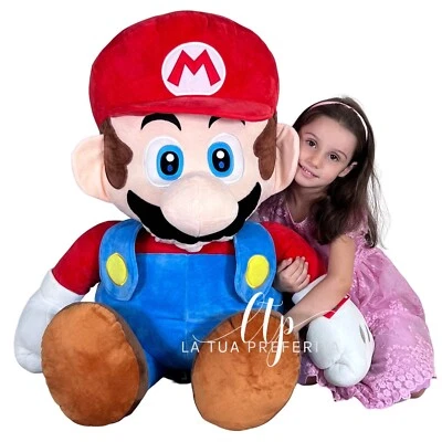 Super Mario Bros 120cm Plüsch Riese XXXL Original Nintendo Kinder Jungen