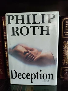 Philip Roth_DECEPTION_1st Edition / First Printing_1990_HCDJ_Ex-library - Bild 1 von 10