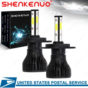 Kit de faros LED H4 9003 6000K bombillas de haz alto/bajo para Toyota Prius 2001-2009 - Imagen 1 de 10