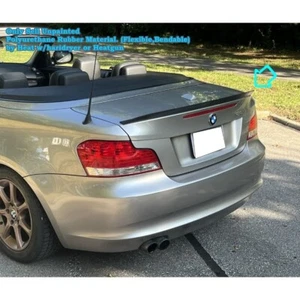 Duckbill 284F Rear Trunk Spoiler Wing Fits 2007~13 BMW 1-Series E88 Convertible - Foto 1 di 12
