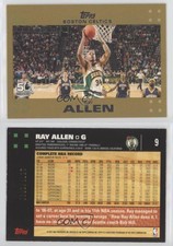 2007-08 Topps Gold /2007 Ray Allen #9 HOF