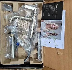 Kohler Castia Single-Handle Bathroom Faucet in Brushed Nickel 35907-4K-BN $480 - Picture 1 of 12