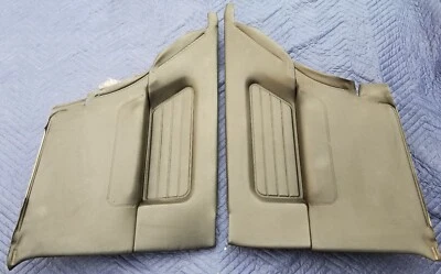 BMW E30 325i 318iS 325iX M3 OEM Coupe Rear Interior Quarter Panels Black '88-92 - Image 1 of 4
