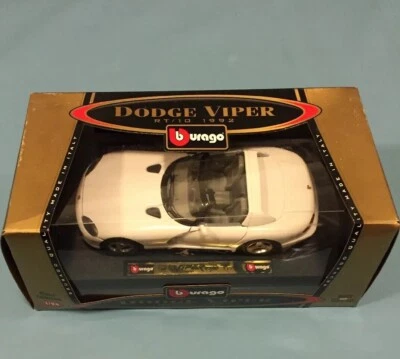 Dodge Viper RT/10 1992 convertible Burago Bijoux Collection escala 1/24 en caja Foto 1 de 4
