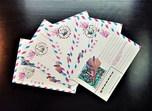 FDC 1979 USSR Set Postal Envelopes Cosmonautics Day 5 pcs Space - Picture 1 of 12