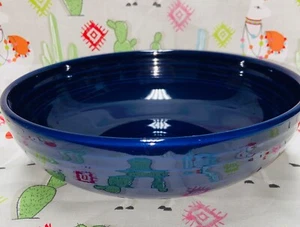 NEW FIESTA Retired Cobalt Blue 68 oz large  BISTRO BOWL FIESTAWARE - Picture 1 of 5