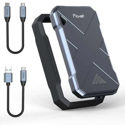 Fikwot FP90 SSD Esterno Portatile, 1 TB, 500 GB, USB-C Gen2, per iPhone 16/15, TV