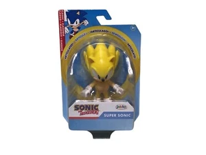 Figura de acción Sonic The Hedgehog Classic Super Sonic 2.5" Jakks - Totalmente nueva - Imagen 1 de 2