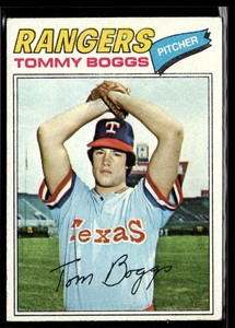 Tommy Boggs 1977 Topps #328 Rookie RC Baseball Card