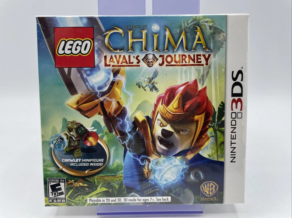 Lego CHIMA Laval's Journey con minifigura de Crawley - Nintendo 3DS - Nuevo Foto 1 de 1