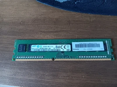 BARRETTE MEMOIRE RAM PC BUREAU 4GO 4GB SAMSUNG DDR3-1600 PC3-12800U DIMM - Photo 1/2