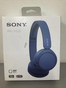 Sony WH-CH520 Wireless Over-Ear Headphones - Blue - Picture 1 of 1