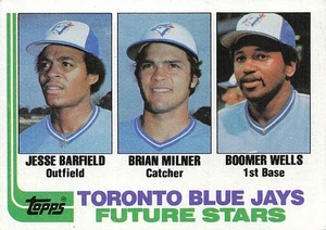 1982 Topps #203 Toronto Blue Jays Future Stars, casi nuevo - Imagen 1 de 2