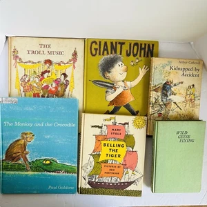 Lot of 6 Vintage Weekly Reader Children’s Book Club Hardcover 50s-60s - Imagen 1 de 24
