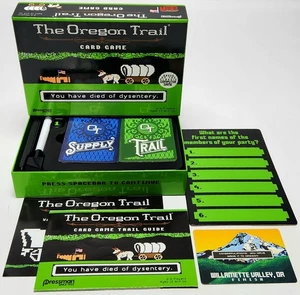 The Oregon Trail Card Game Pressman Target Exclusive - Based on the Classic Game - Picture 1 of 9