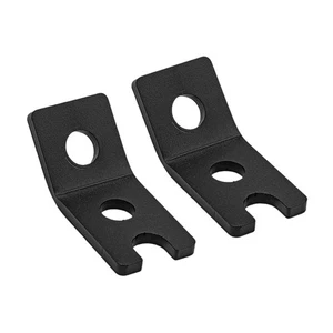 2x Flag Pole Mount Brackets Parts Metal Convenient Practical - Picture 1 of 6