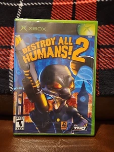 Destroy All Humans 2 (Microsoft Xbox, 2006) Brandneu Factory Sealed - Bild 1 von 6