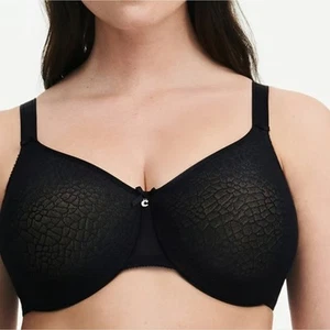 Minimizador sin forro Chantelle Magnifique negro 32 C sin costuras - Imagen 1 de 9