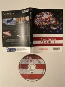 American Addict - (LIBRARY EDITION) DVD and Cover Art Only (NO CASE) - Picture 1 of 5