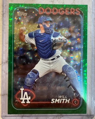 Topps Series 2 Will Smith Green Foil /499 Los Angeles Dodgers World Series Hero! - Image 1 of 2