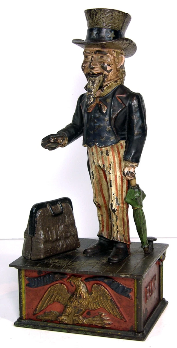 JollyBoy Cast Iron Money Bank アンティーク　貯金箱 JollyBoy Cast Iron Money Bank アンティーク 貯金箱