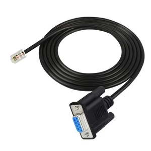 DB9 9 Pin to RJ9 4P4C Console Cable for Routers Switches Firewall 180CM RS232 - Picture 1 of 8