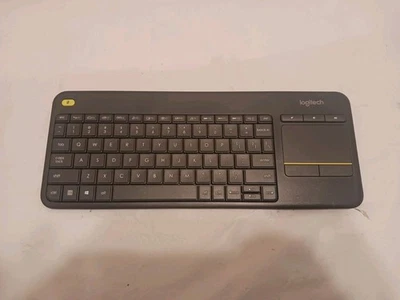 Logitech K400 Plus Wireless Keyboard for PC/TV/Laptop w/Touchpad Plus Receiver - Image 1 of 2