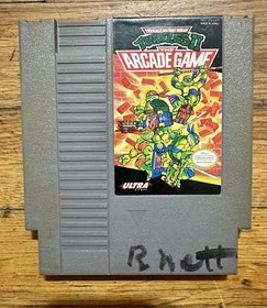 Teenage Mutant Ninja Turtles II Arcade Game for Nintendo NES