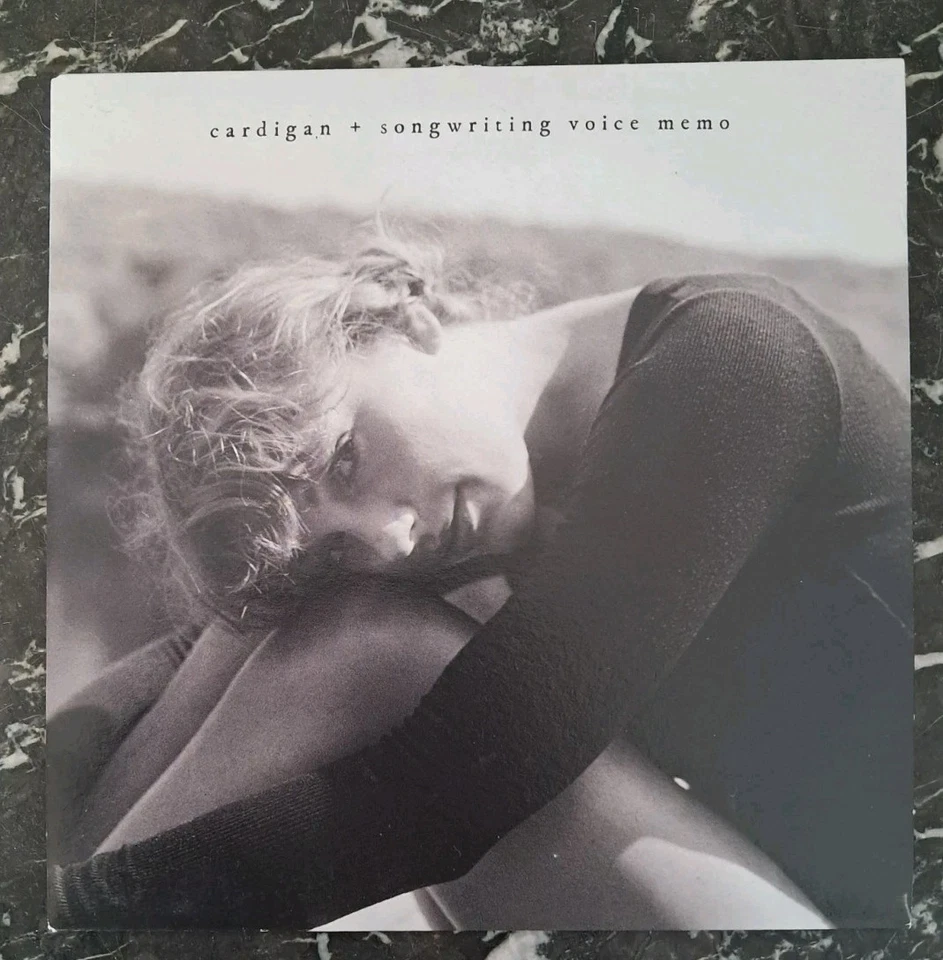 TAYLOR SWIFT Cardigan + Songwriting voice memo 12 inch LP vinyl record GOLD DISC - Image 1 of 4