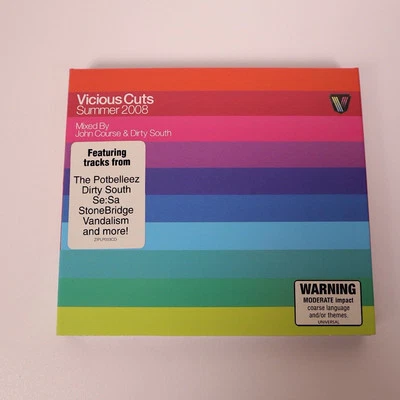Vicious Cuts - Summer 2008 Digipak 2x CD - John Course & Dirty South - VGC - Image 1 of 4