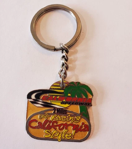 California Speedway Keychain Racing California Style 90s Indycar NASCAR RARE! Cover
