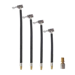 Car Tire Air Inflator Hose Inflatable Pump Extension Tube Adapter For Car Bike - Picture 1 of 15