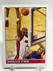 2005-06 Topps Bazooka Shaquille O'Neal #60 HOF
