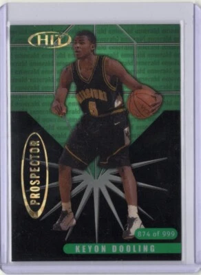 2000 Sage Hit - Prospector Keyon Dooling #P5 Emerald /999 (RC) - Image 1 of 2