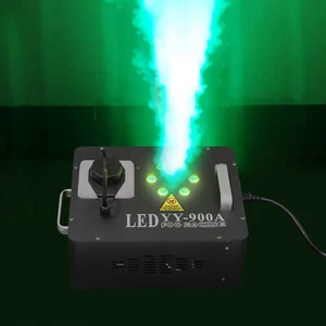 Máquina de niebla de humo pulverización vertical RGB LED luz de escenario DMX DJ escenario con control remoto 900W - Imagen 1 de 9