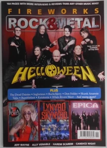 Fireworks magazine Summer 2025 Helloween, Lita Ford, Lynrd Skynrd, Dead Daisies - Picture 1 of 2