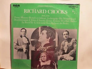 RICHARD CROOKS ARIAS RCA VICTROLA IMMORTAL PERFORMANCES SEALED LP # VIC 1464 - Picture 1 of 2