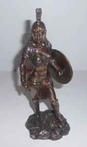 Escultura de resina bronceada fundida en frío Amazon Queen Penthesilea diseño veronés 9" - Imagen 1 de 20
