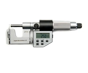 Micrometro digitale IP54 multi incudine DML 0-25mm universale 1" pollice esterno - Foto 1 di 3