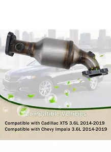 FCE049 Front Right Catalytic Converter Compatible with Cadillac XTS - Bild 1 von 4