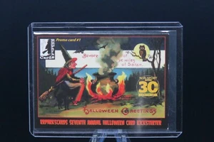 Tarjeta coleccionable de Halloween RRParks Promo #1 incluye funda UltraPro gratis casi nueva/como nueva - Imagen 1 de 2