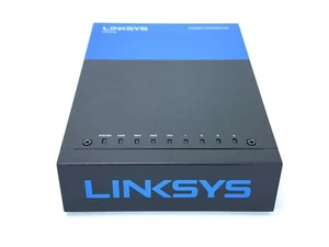 Linksys LRT214 Gigabit VPN Router 4x Gigabit RJ-45 DMZ WAN 50 IPsec-Tunnel - Bild 1 von 4